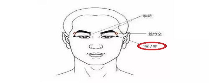 瞳子髎准确位置图（瞳子髎准确位置图和作用视频）