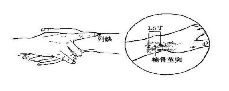 列缺的准确位置图视频（列缺的准确位置图视频 作用）