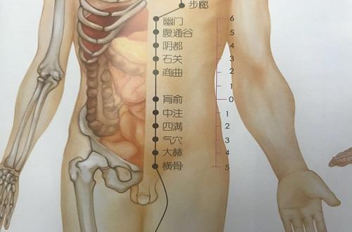 肓俞的准确位置图（肓俞的准确位置图和按摩手法）