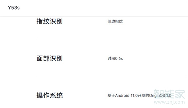 vivoy53s是屏幕指纹吗