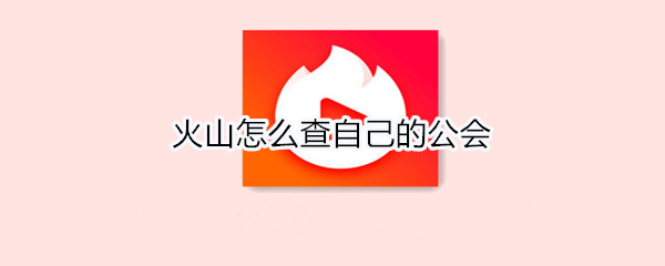 火山怎么查自己的公会