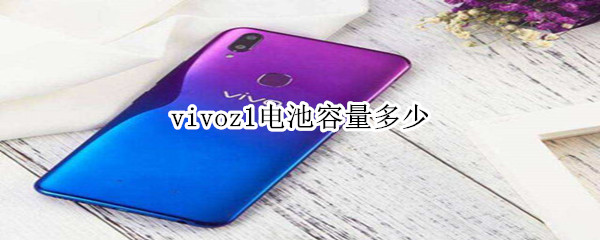 vivoz1电池容量多少