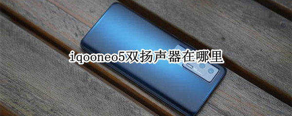 iqooneo5双扬声器在哪里