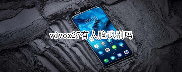 vivox27有人脸识别吗