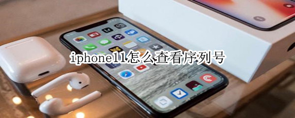 iphone11怎么查看序列号