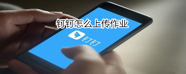 钉钉怎么上传作业