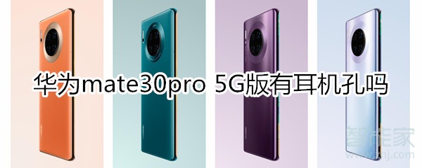 华为mate30pro 5g版有耳机孔吗