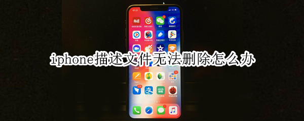 iphone描述文件无法删除