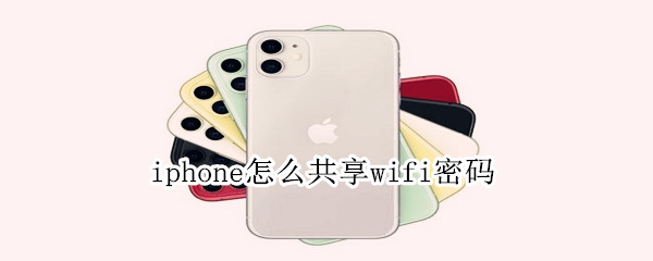 iphone怎么共享wifi密码