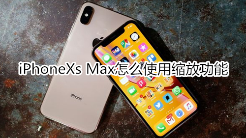 iPhoneXs Max怎么使用缩放功能