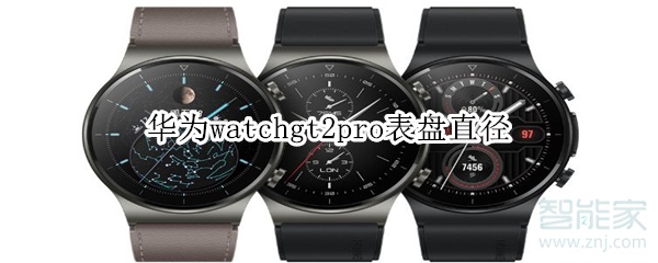 华为watchgt2pro表盘直径