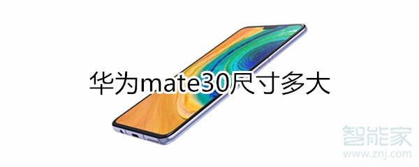 mate30 尺寸