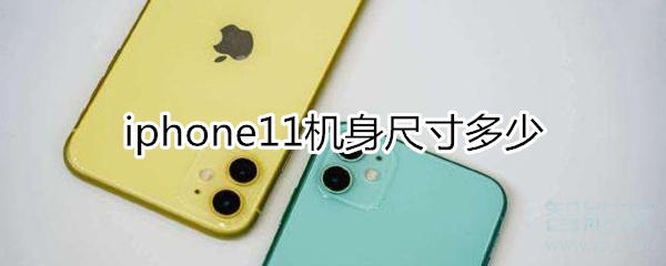 iphone11尺寸大小