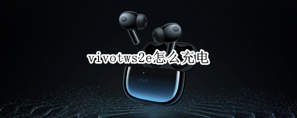 vivotws2e怎么充电