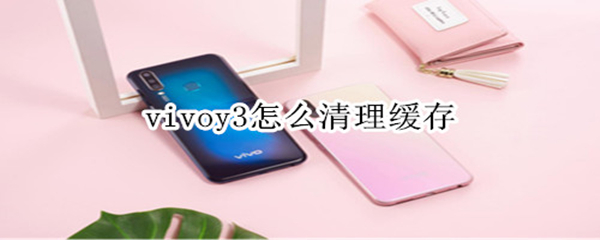 vivoy3怎么清理缓存