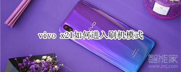 vivo x21如何进入刷机模式