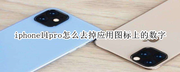 iphone11pro怎么去掉应用图标上的数字