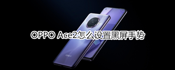 OPPO Ace2怎么设置黑屏手势