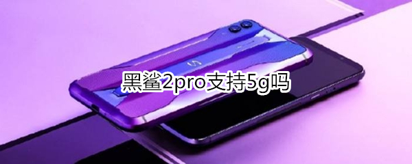 黑鲨2pro支持5g吗