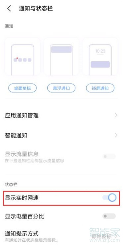 iqooneo5活力版怎么显示实时网速