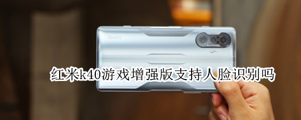 红米k40游戏增强版支持人脸识别吗