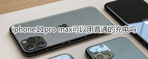 iphone11pro max可以用普通的充电吗