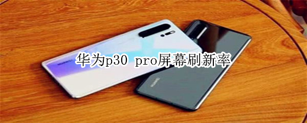 p30 pro屏幕刷新率