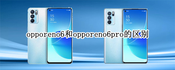 opporeno6和opporeno6pro的区别