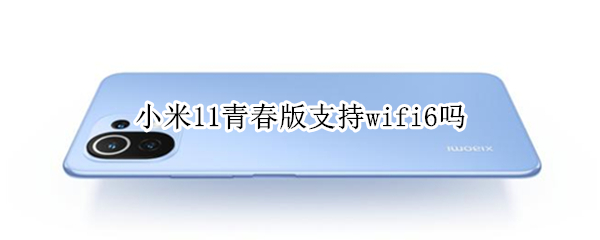 小米11青春版支持wifi6吗