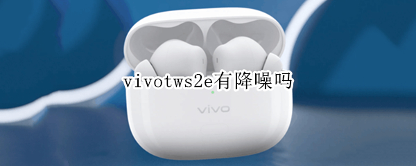 vivotws2e有降噪吗