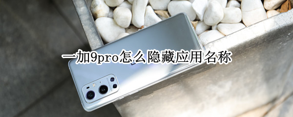 一加9pro怎么隐藏应用名称