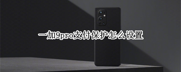 一加9pro支付保护怎么设置