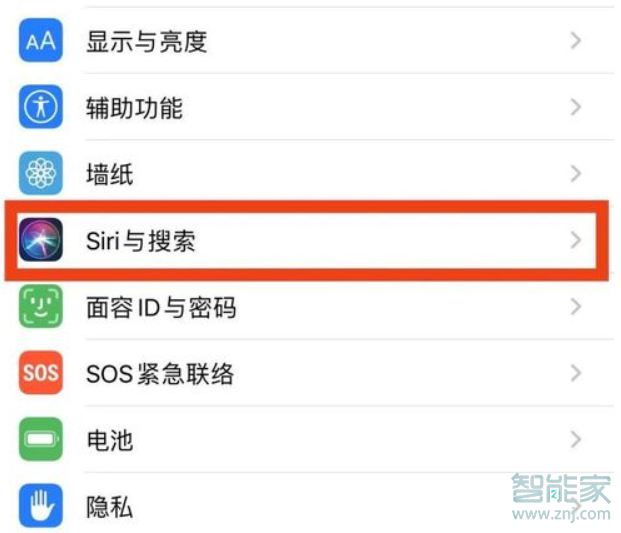 苹果11siri怎么打开