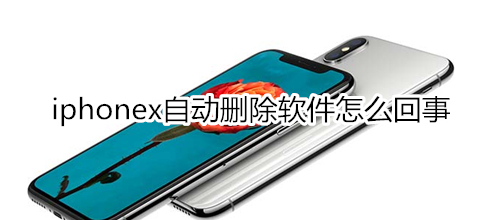 iphonex自动删除软件怎么回事