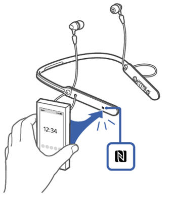 索尼WI-C400耳机NFC连接教程