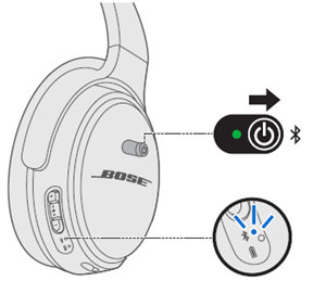 BOSE QC35Ⅱ耳机怎么通过蓝牙菜单连接