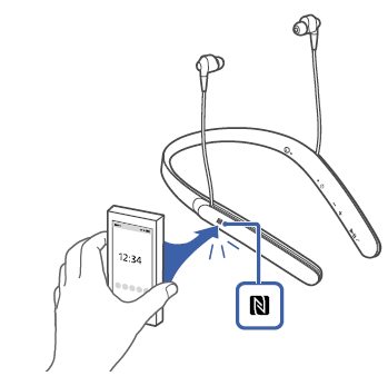 索尼WI-1000X耳机NFC连接教程