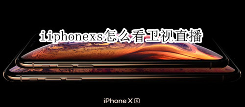 iphonexs怎么看卫视直播