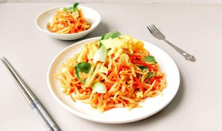 鸡蛋炒饼怎么做 鸡蛋炒饼做法