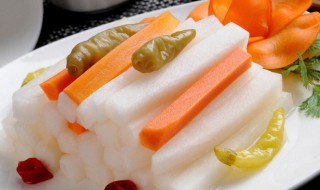 怎样腌制酸辣白萝卜 制作酸辣白萝卜的方法