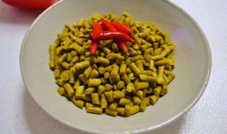 制作酸豆角的方法 制作的步骤是什么