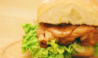 如何做鸡腿肉汉堡 鸡腿肉汉堡的做法