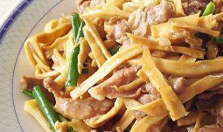 笋干素炒做法 如何做炒笋干