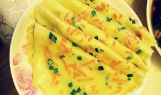 鸡蛋胡萝卜怎么做早餐 胡萝卜鸡蛋早餐饼的做法