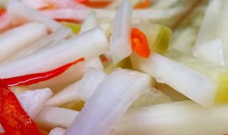 白萝卜怎样做才能做咸菜 用白萝卜做咸菜的方法