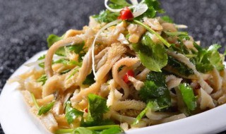 羊肚怎么做好吃又简单 羊肚简单又好吃的做法