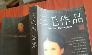 三毛代表作 三毛的代表作是什么