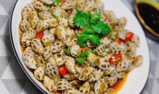 花螺凉拌的方法 花螺凉拌的方法分享