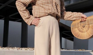 卡其色阔腿裤搭什么上衣 你喜欢这种搭配风格吗