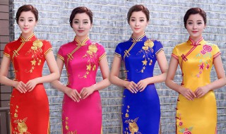 中长款旗袍穿搭技巧 变美达人